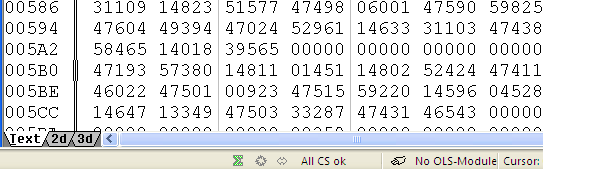 Calcul de checksum pour fichier TCU WME451